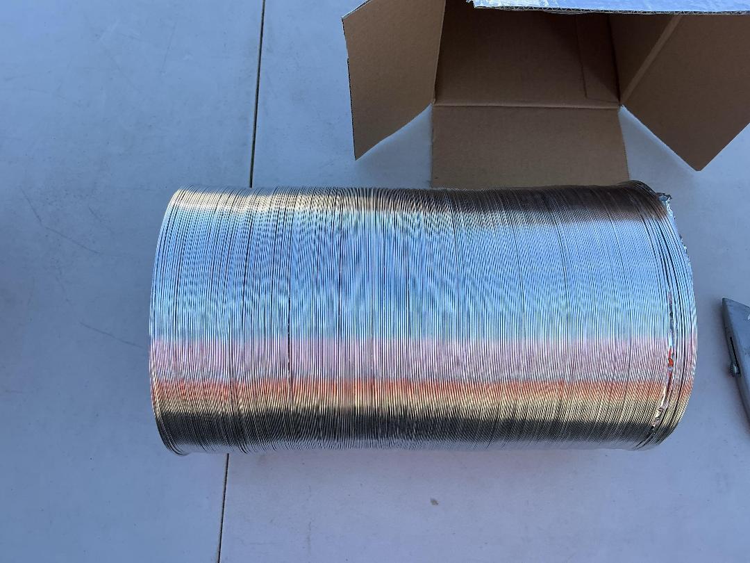 Photo '3' of 4x Black-Inside Foil Ducting (203mmX10m) Photo '3' of 4x Black-Inside Foil Ducting (203mmX10m)