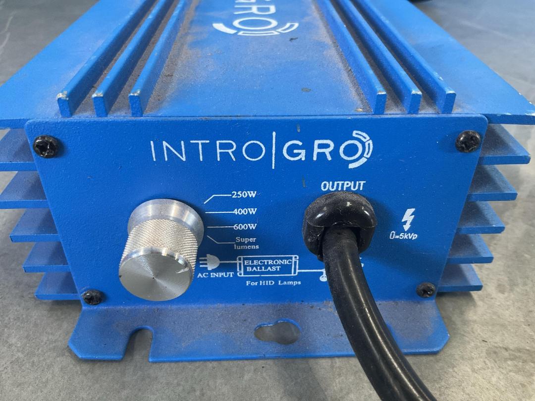 Photo '5' of IntroGro 600W Digital Ballast for Indoor Plant Grow Lights Photo '5' of IntroGro 600W Digital Ballast for Indoor Plant Grow Lights