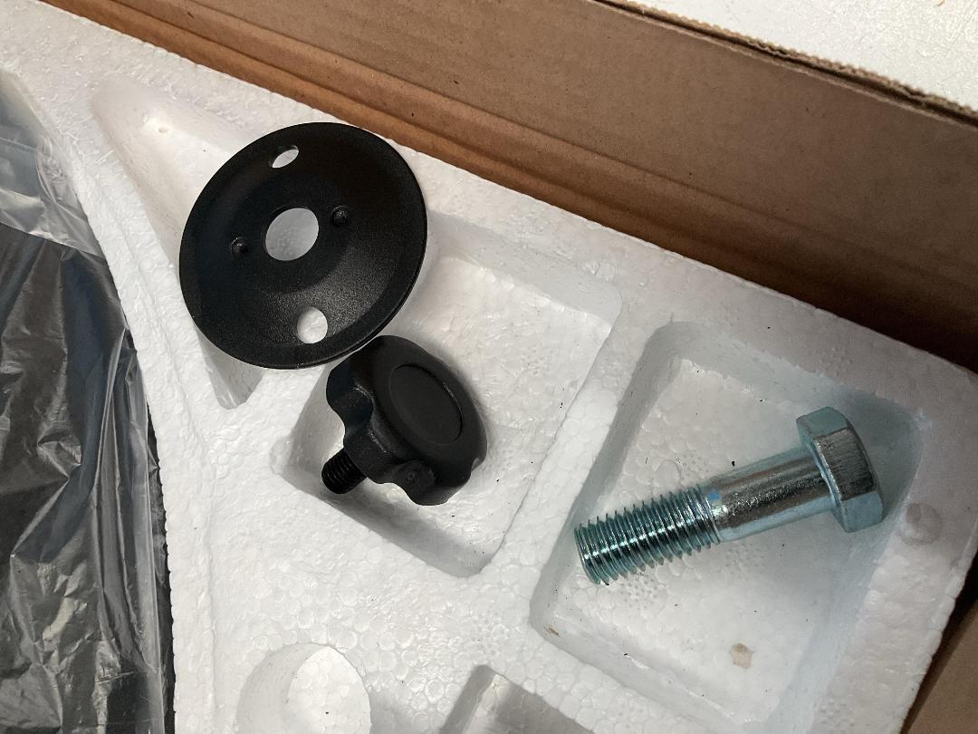 Photo '9' of Excalibur Outdoor Living Black Coloured Concrete Umbrella Base - Model EX097-010