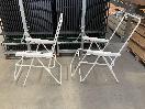 Thumbnail '12' of 2x Outdoor White Coloured Chairs - No Chair Covers Etc