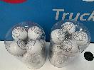 Thumbnail '2' of Christmas Baubles - White & Silvers - 2 Tubes *NEW*