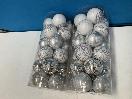 Thumbnail '4' of Christmas Baubles - White & Silvers - 2 Tubes *NEW*