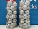 Thumbnail '3' of Christmas Baubles - White & Silvers - 2 Tubes *NEW*