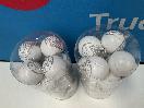 Thumbnail '2' of Christmas Baubles - White & Silvers - 2 Tubes *NEW*