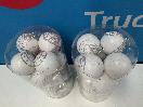 Thumbnail '2' of Christmas Baubles - White & Silvers - 2 Tubes *NEW*