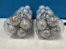 Thumbnail '4' of Christmas Baubles - White & Silvers - 2 Tubes *NEW*