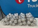 Thumbnail '4' of Christmas Baubles - White & Silvers - 4 Tubes *NEW*