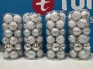 Thumbnail '3' of Christmas Baubles - White & Silvers - 4 Tubes *NEW*