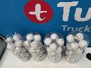 Thumbnail '2' of Christmas Baubles - White & Silvers - 4 Tubes *NEW*