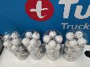 Thumbnail '2' of Christmas Baubles - White & Silvers - 4 Tubes *NEW*