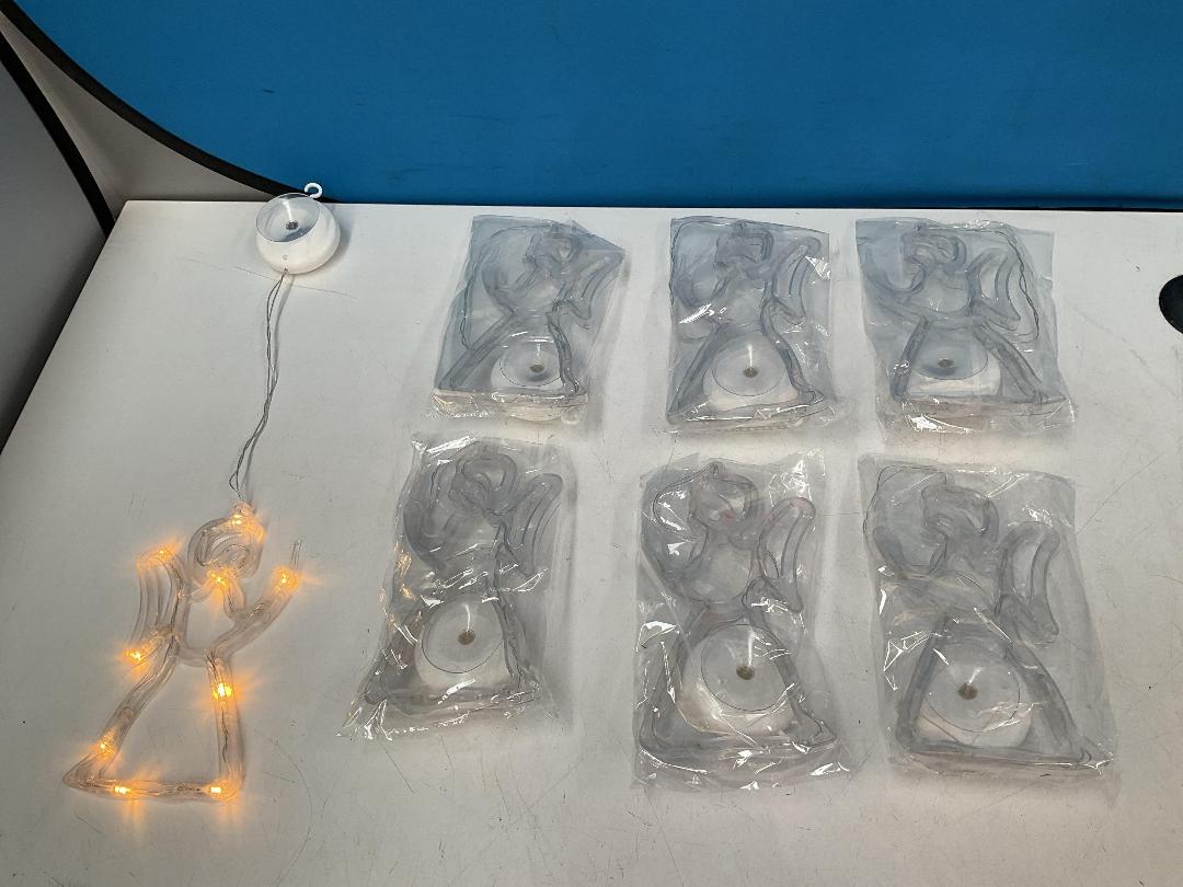 Photo '5' of Angel Shaped Hanging / Suction Lights - (7pce)  *NEW*