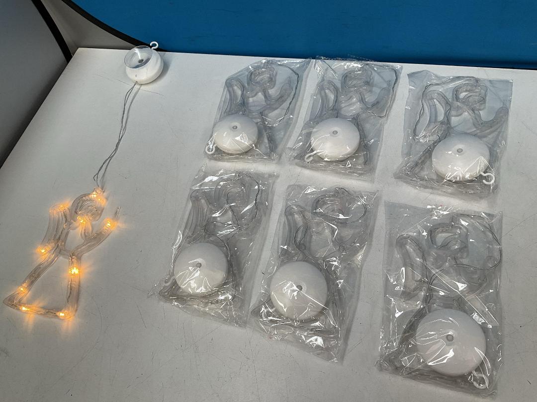 Photo '7' of Angel Shaped Hanging / Suction Lights - (7pce)  *NEW*