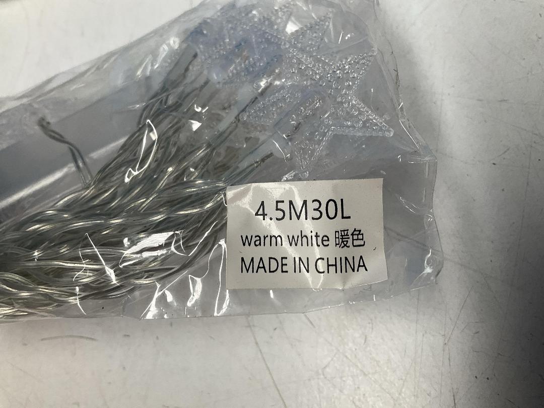 Photo '6' of Star Shaped Battery Powered Lights - 4.5m30L (14x Sets) *NEW*