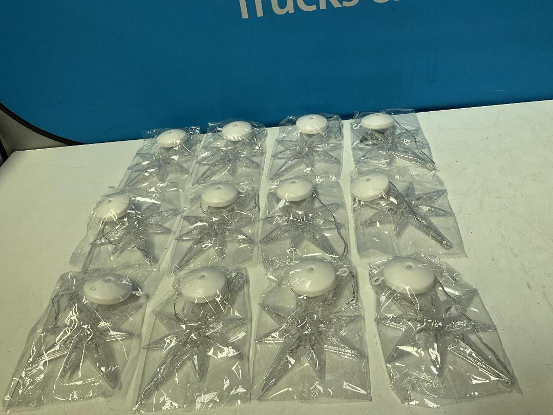 Photo '9' of Star of Bethlehem Shaped Hanging / Suction Lights - (12pce) *NEW* Photo '9' of Star of Bethlehem Shaped Hanging / Suction Lights - (12pce) *NEW*