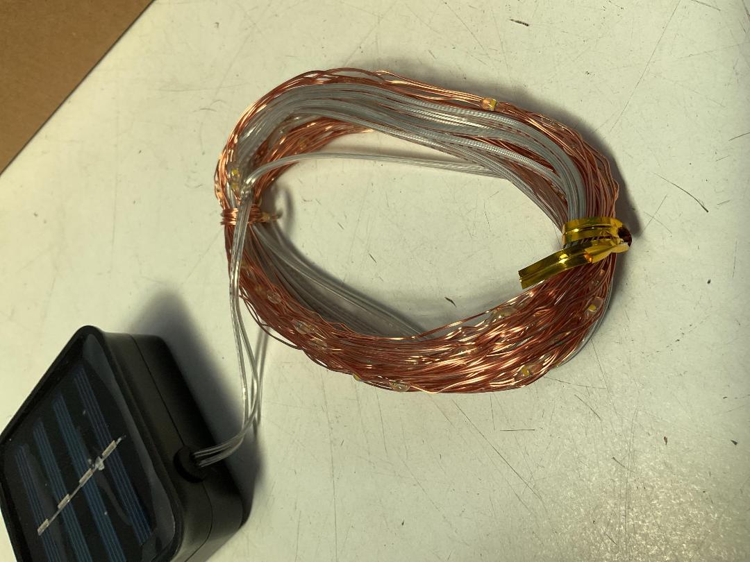 Photo '3' of 9x Outdoor Strings of Solar Lights *New* Photo '3' of 9x Outdoor Strings of Solar Lights *New*