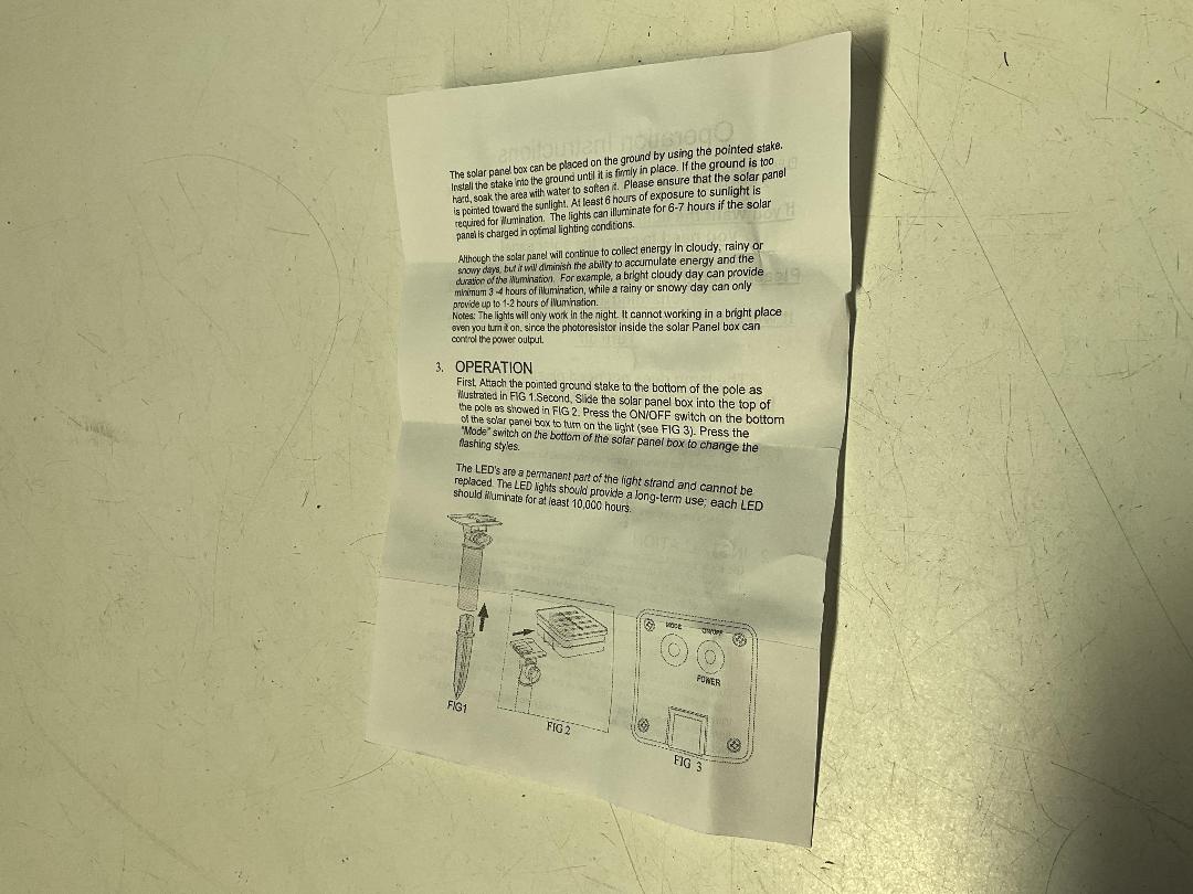 Photo '9' of 9x Outdoor Strings of Solar Lights *New* Photo '9' of 9x Outdoor Strings of Solar Lights *New*