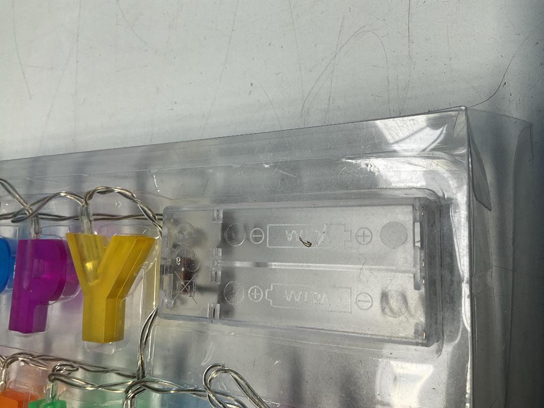 Photo '5' of 6x Battery Powered Strings of Happy Birthday Lights *New* Photo '5' of 6x Battery Powered Strings of Happy Birthday Lights *New*