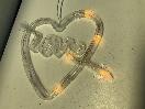Thumbnail '3' of Love Heart with Arrow Shaped Hanging / Suction Lights - (8pce)  *NEW*