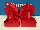 Thumbnail '1' of 10x Red Coloured Gift Bags *New*