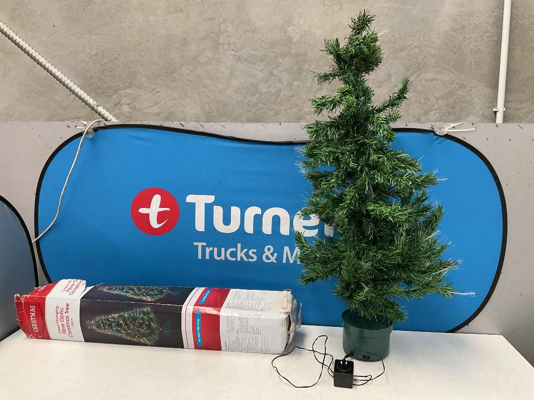 Photo '3' of Colour Changing Fibre Optic Christmas Tree - 120cm