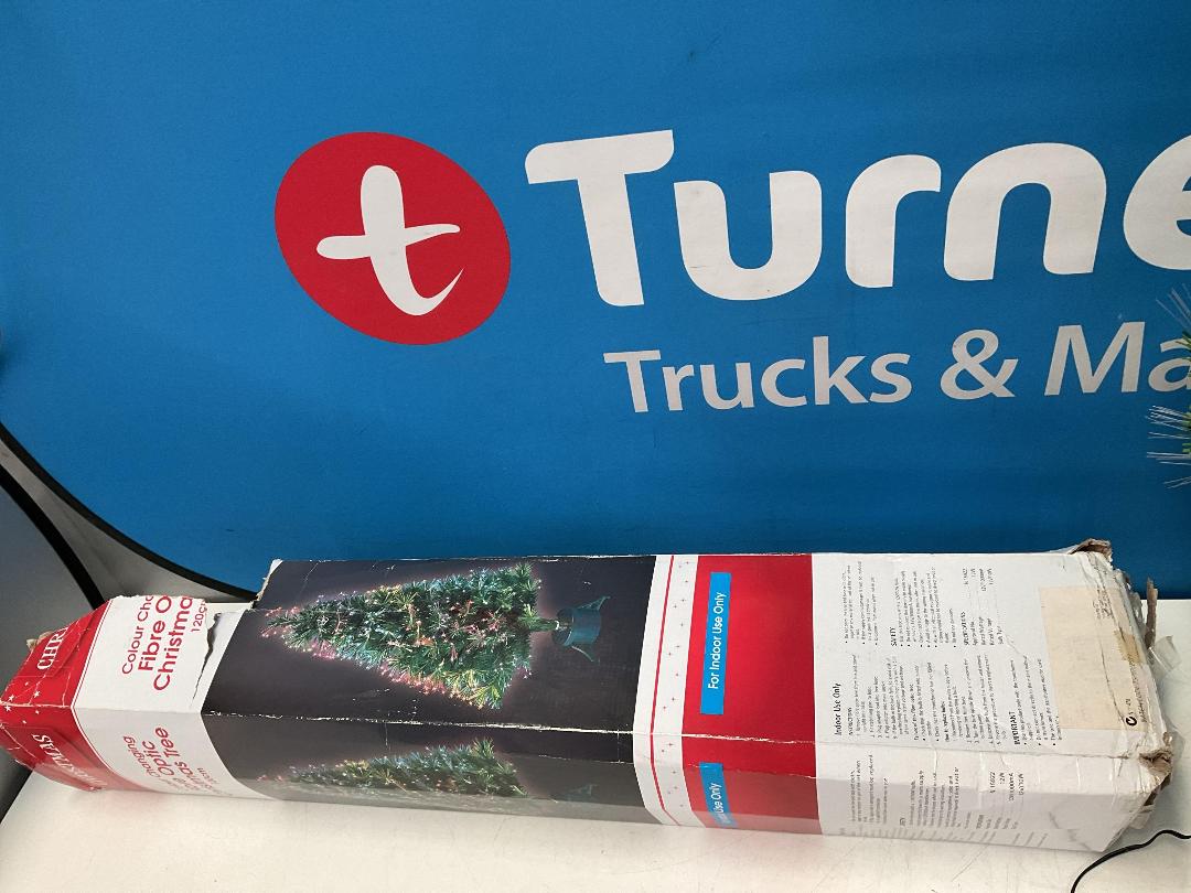 Photo '8' of Colour Changing Fibre Optic Christmas Tree - 120cm