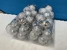 Thumbnail '4' of Christmas Baubles - White & Silvers - 2 Tubes *NEW*