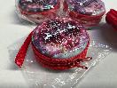 Thumbnail '2' of Metal & Fabric Christmas Gift or Storage Tin - Style #3 (6pce)  *NEW*