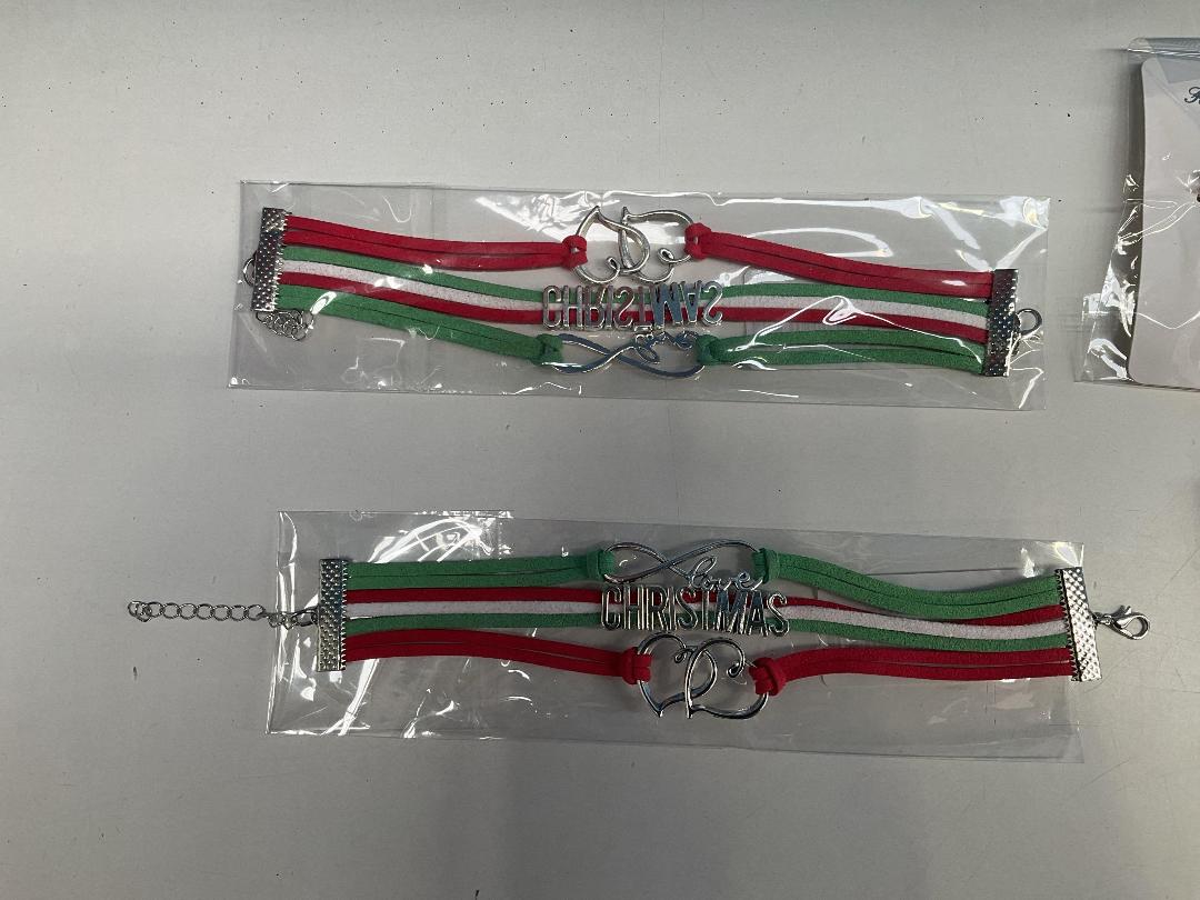 Photo '3' of Christmas Jewelry - Keychain , Bracelet , Brooches (2 Sets) *NEW*