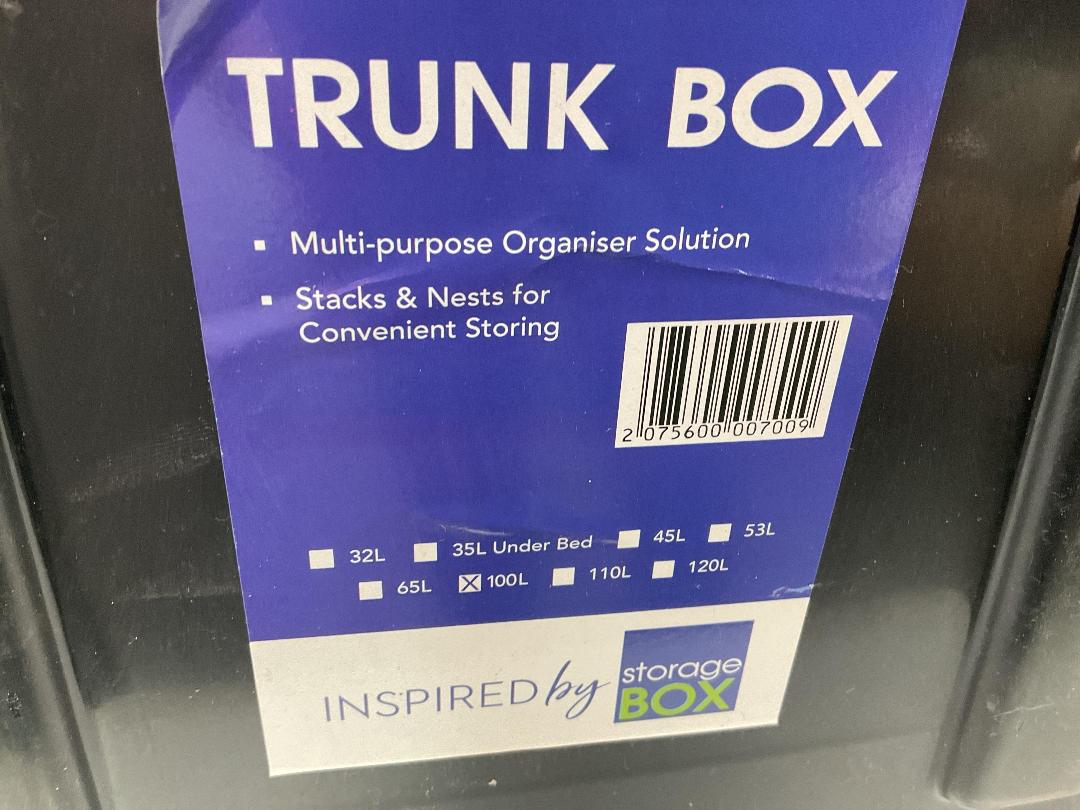 Photo '2' of 3x 100L Trunk Boxes