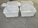 Thumbnail '7' of 4x White Coloured Storage Containers
