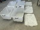 Thumbnail '8' of 4x White Coloured Storage Containers
