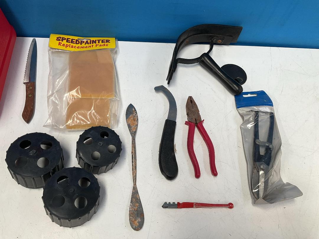 Photo '9' of Garage Items - Gumboots, Jerry Can, Caulking Gun Etc