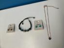 Thumbnail '2' of Purple Coloured Jewellery Holder with Earrings Etc Inside