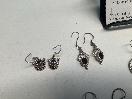 Thumbnail '3' of Sterling Silver Earrings  - Sun & Moon Handmade Jewelry Nepal