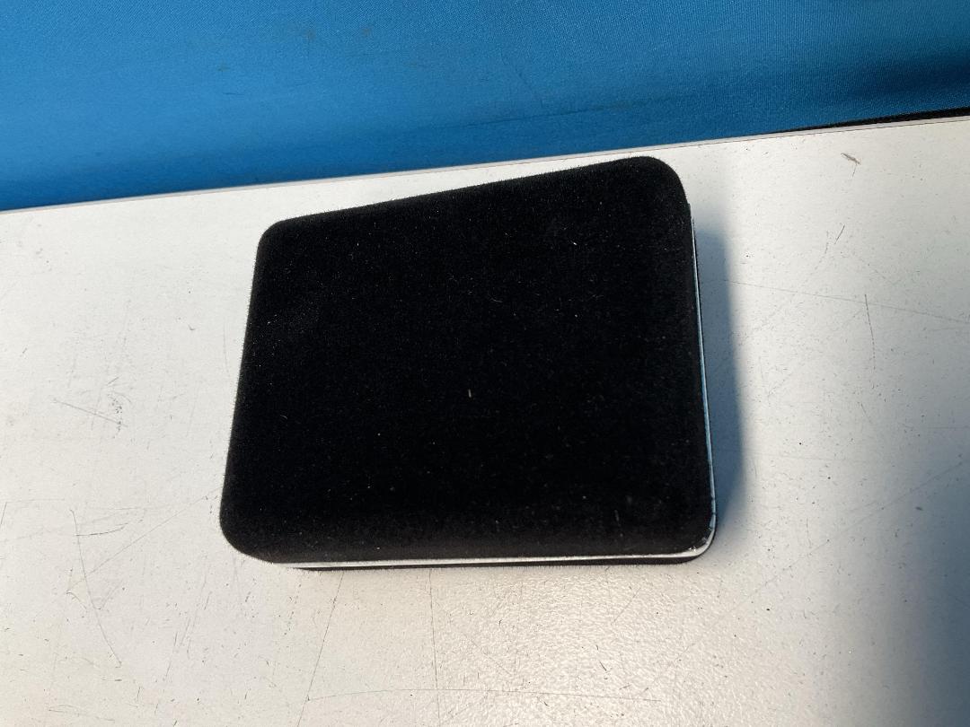 Photo '8' of 12x Black Metal & Fabric Jewellery Boxes  *NEW*