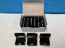 Thumbnail '1' of 15x Black Metal & Fabric Jewellery Boxes  *NEW*