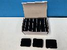 Thumbnail '9' of 15x Black Metal & Fabric Jewellery Boxes  *NEW*