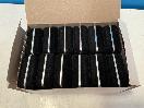 Thumbnail '9' of 12x Black Metal & Fabric Jewellery Boxes  *NEW*