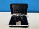 Thumbnail '4' of 12x Black Metal & Fabric Jewellery Boxes  *NEW*