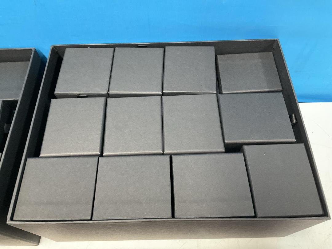 Photo '9' of Bulk Lot of Slide Open Black Coloured Earring/Jellewery Boxes and 2x Gift Boxes