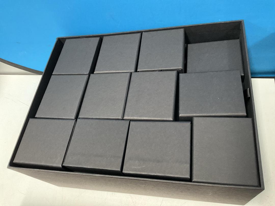 Photo '8' of Bulk Lot of Slide Open Black Coloured Earring/Jellewery Boxes and 2x Gift Boxes