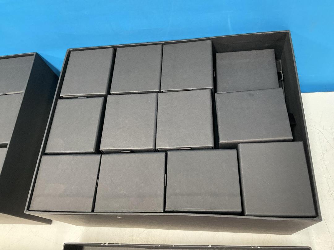 Photo '10' of Bulk Lot of Slide Open Black Coloured Earring/Jellewery Boxes and 2x Gift Boxes