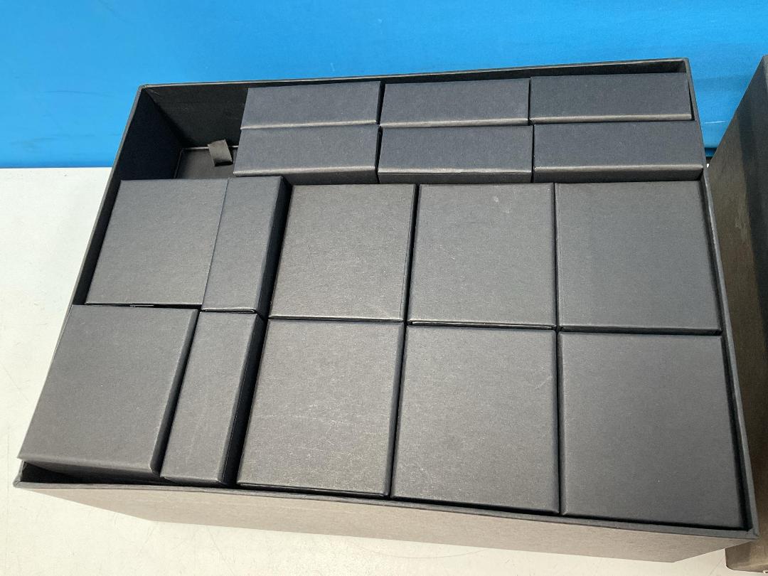 Photo '9' of 52x Approx Slide Open Black Coloured Earring/Jellewery Boxes and 2x Gift Boxes