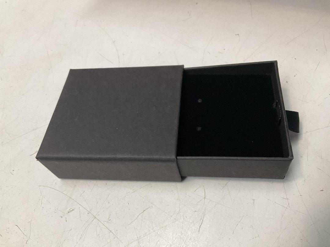 Photo '6' of 42x Approx Slide Open Black Coloured Earring/Jellewery Boxes and 1x 100% Silk Scarf - *New*