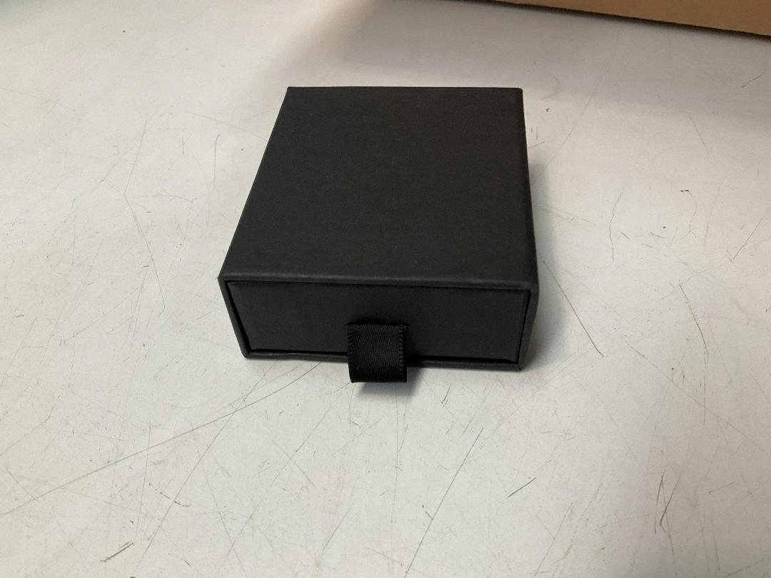 Photo '7' of 42x Approx Slide Open Black Coloured Earring/Jellewery Boxes and 1x 100% Silk Scarf - *New*