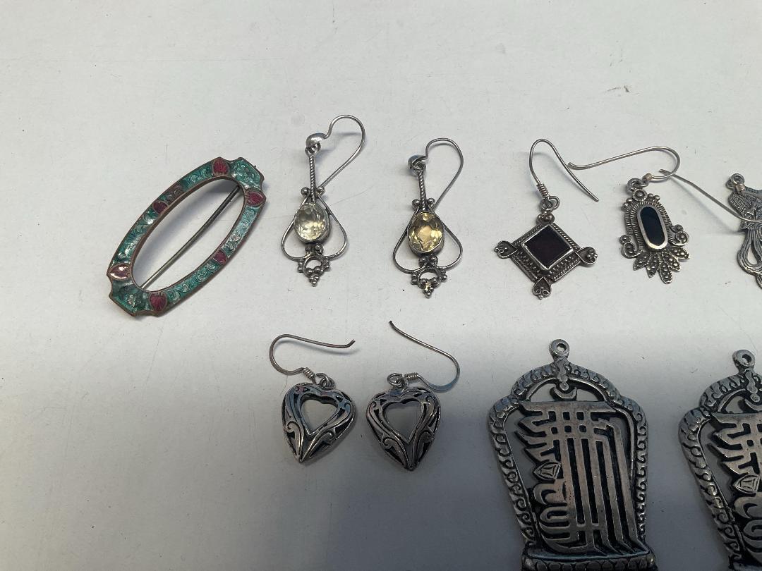 Photo '4' of Brooches , Rings , Earrings Etc  - Sun & Moon Handmade Nepal