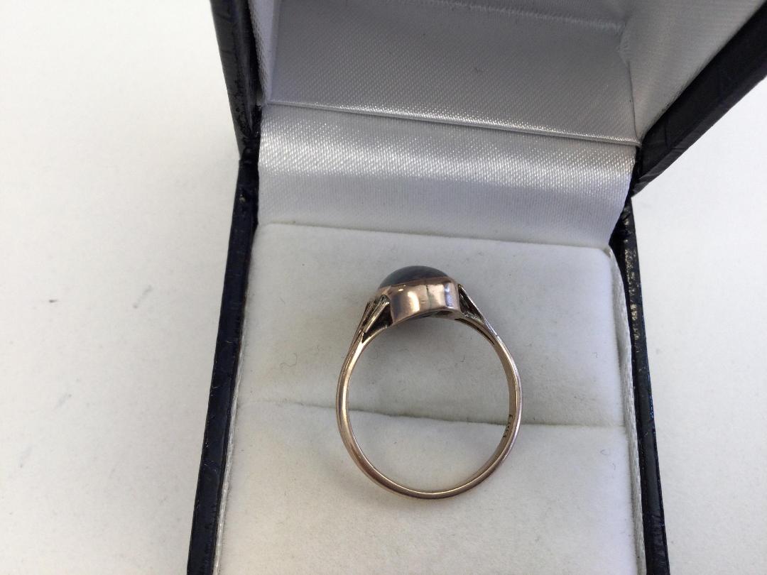 Photo '5' of Gold coloured Band with Coloured Stone