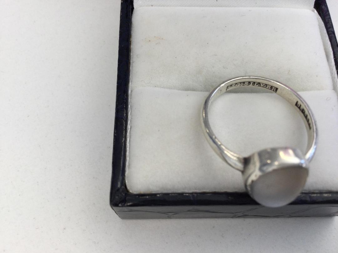 Photo '4' of Silver Coloured Band with Clear Stone
