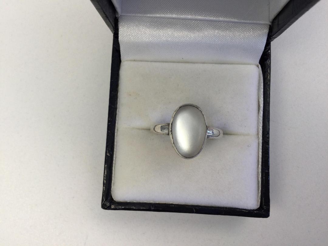 Photo '2' of Silver Coloured Band with Clear Stone