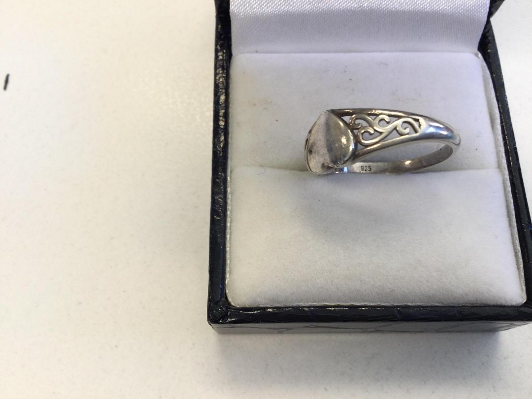 Photo '4' of Silver Signet Ring